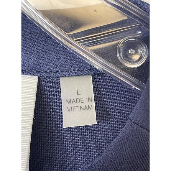 NY Collection Top Womens Large Lace Yoke 3/4 Sleeve Knit Pullover Shirt - Picture 6 of 12